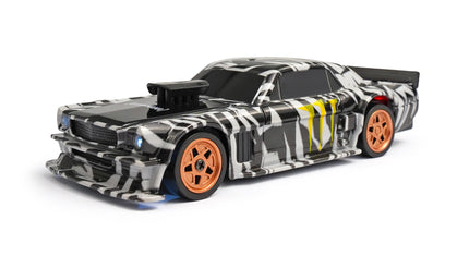 RC Geeks | RCG Racing Micro DC 1/43 Drift Car - Muscle Black/White
