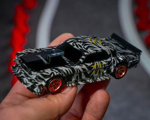 RCG Racing Micro DC 1/43 Drift Car - Muscle Black/White slide 1