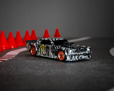 RCG Racing Micro DC 1/43 Drift Car - Muscle Black/White slide 4